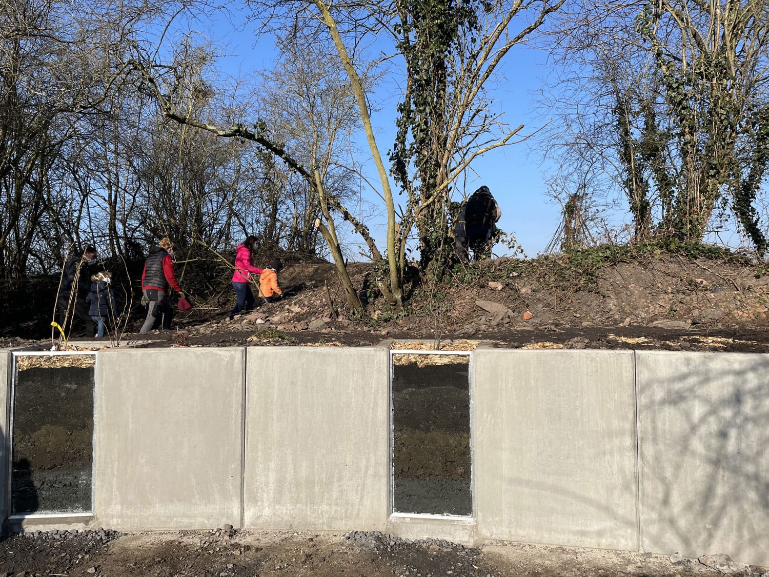 Chantier participatif du Jardin de la biodiversité SPARKOH!