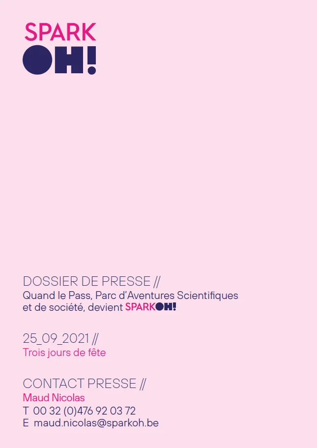 Dossier de presse - le Pass devient SPARKOH