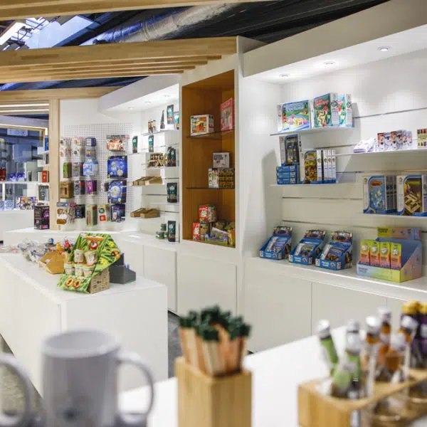 La boutique du SPARKOH! vue sur l'assortiment