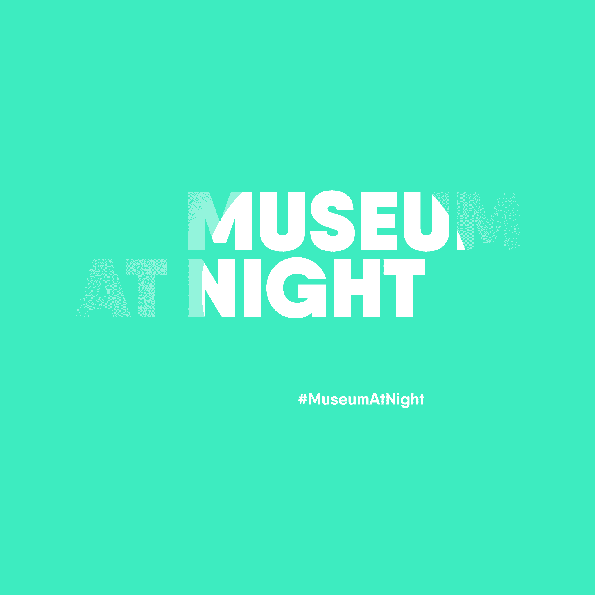 Visuel campagne Museum@night logo