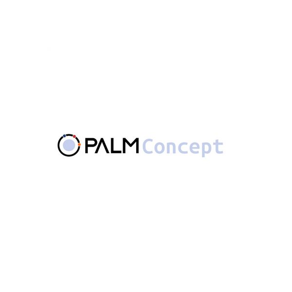 Palm concept logo