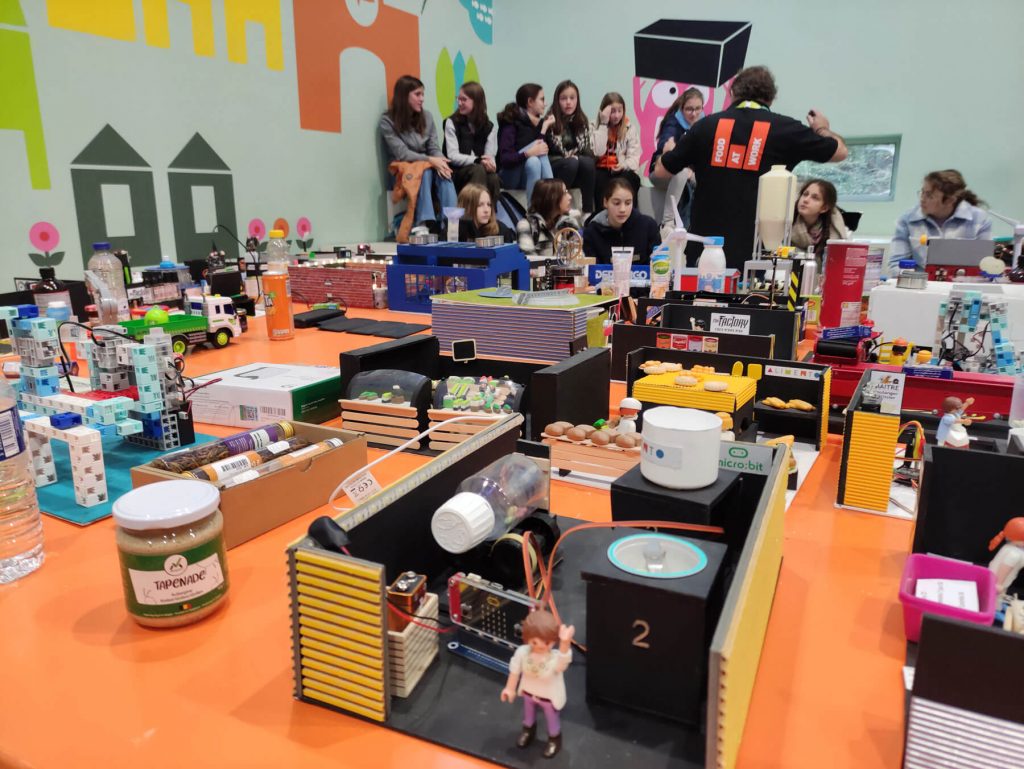 Alimento Factories - classe en animation