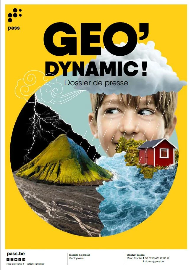 Dossier de presse Geo"Dynamic Couverture du DOSSIER DE PRESSE GEO'DYNAMIC