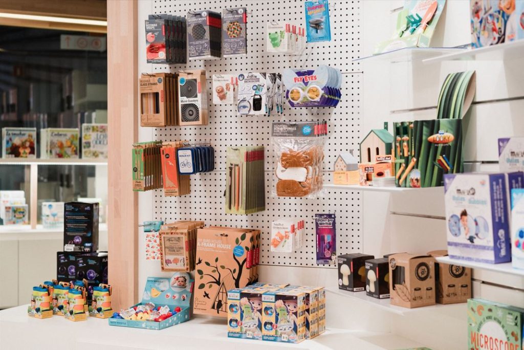 Vue intérieure de la boutique SPARKOH!