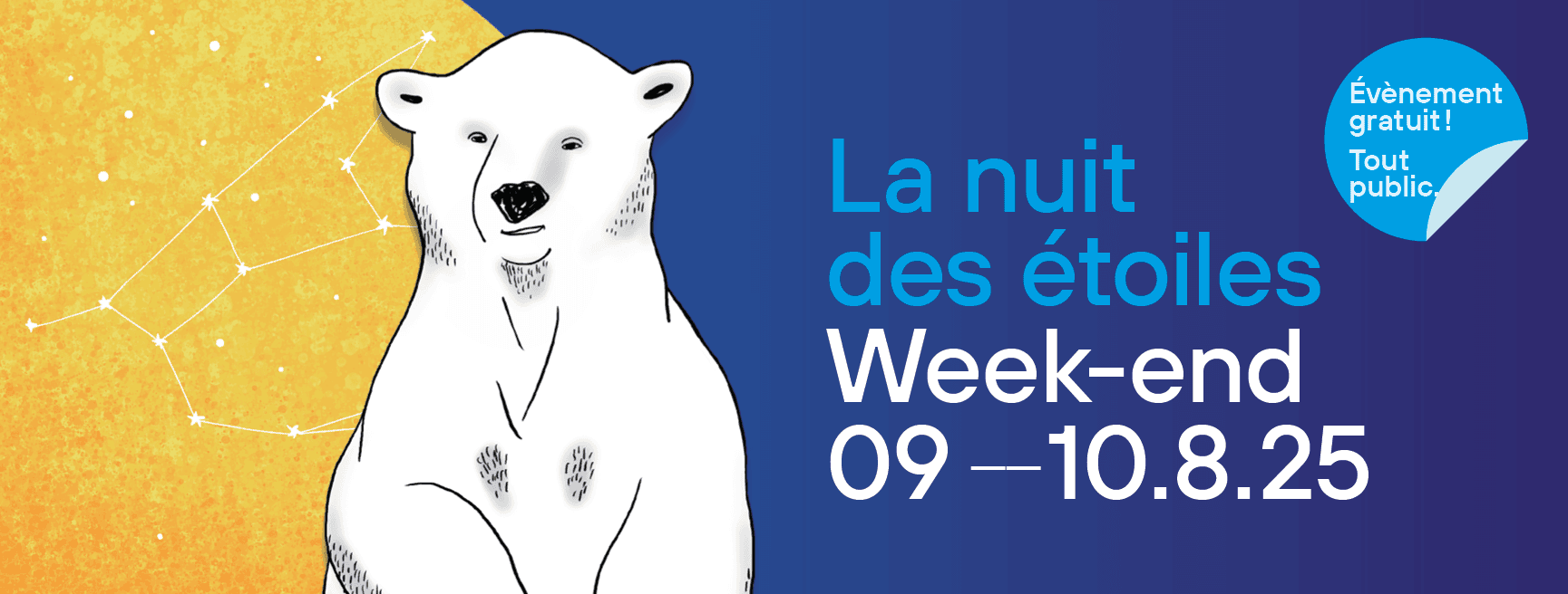 Couverture le WEEK-END de la Nuit des étoiles