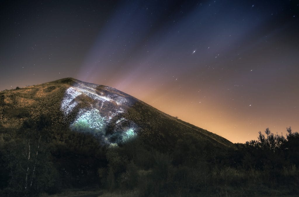 Clément Lesaffre - projection terril