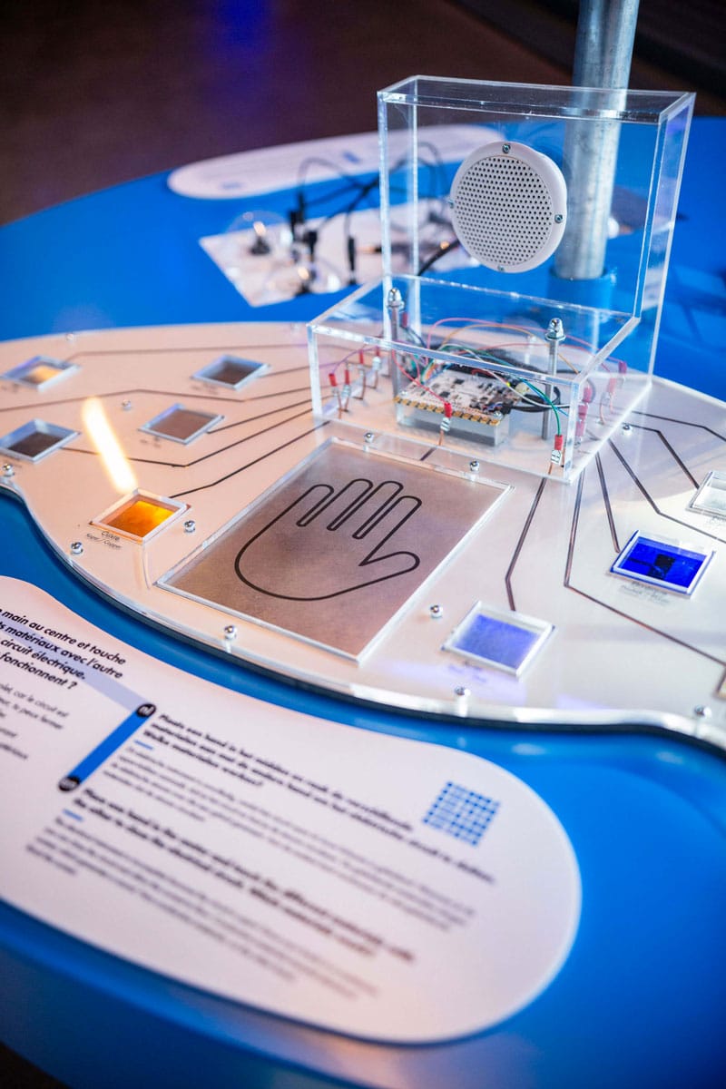 Tentoonstelling Fenomenaal SPARKOH! – geleidende materialen