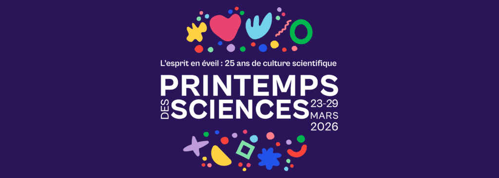 Banner du printemps des sciences 2026