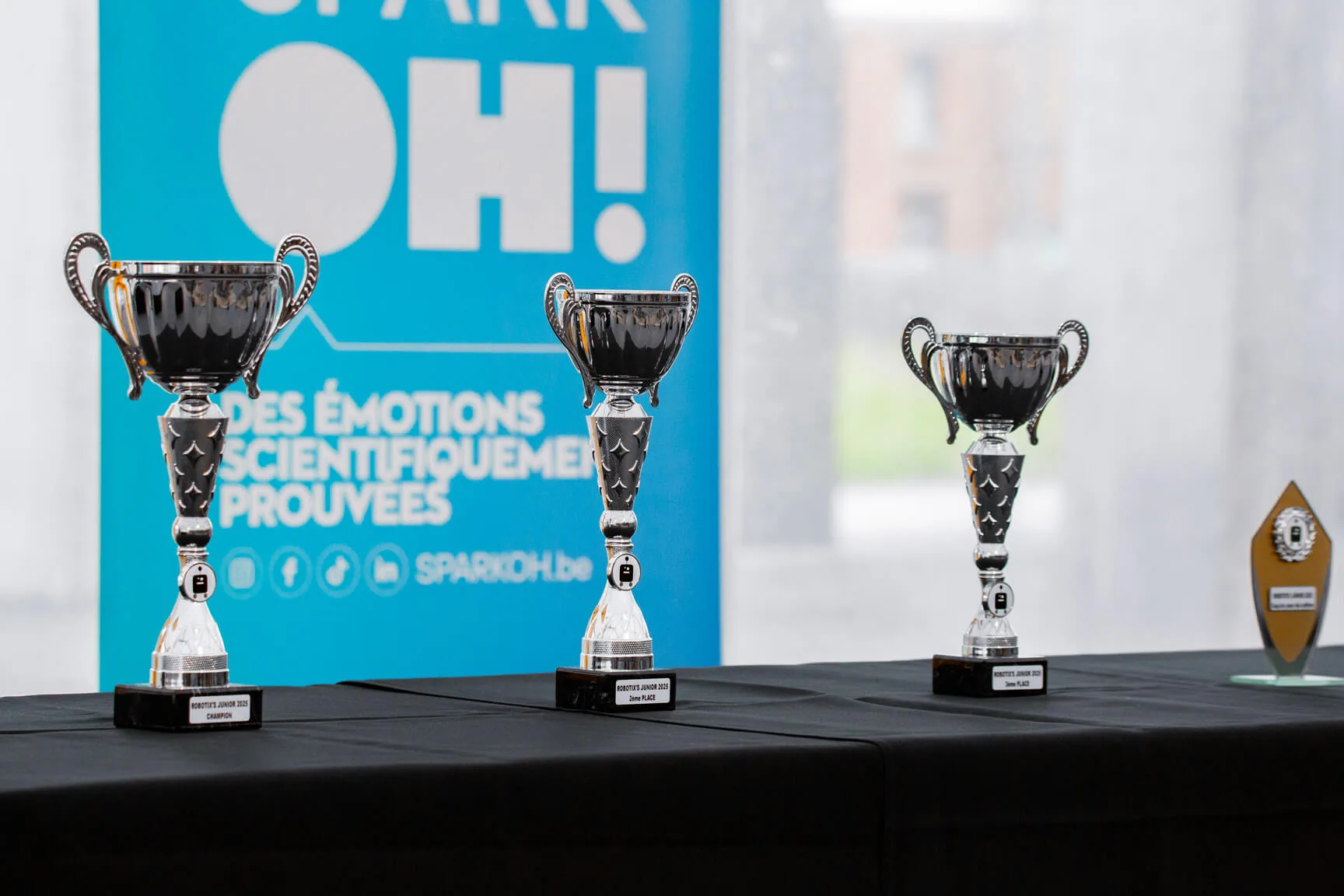 Trophées/coupes des concours Robotix's