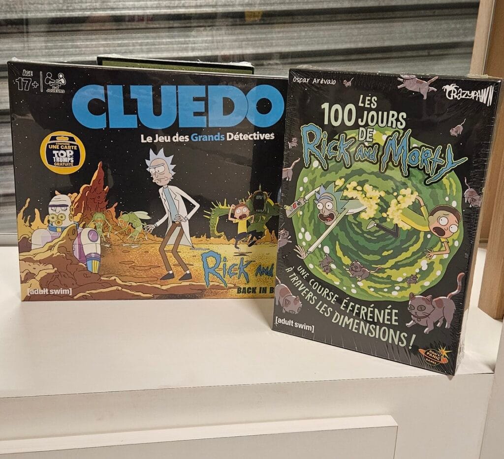 Jeu boutique CLUEDO Rick et Morty