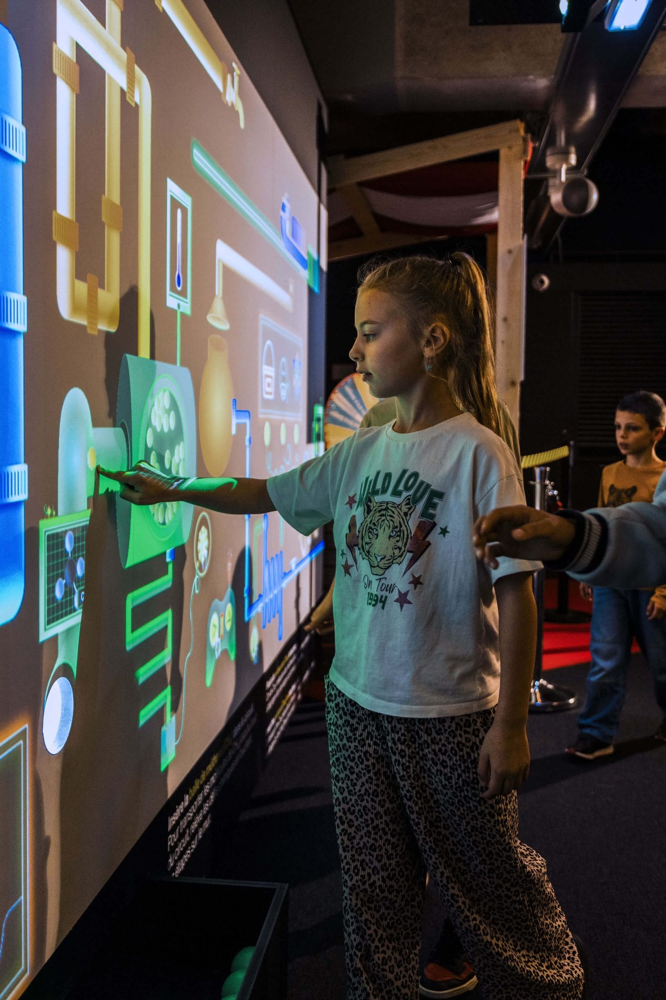 Fluxys_Mur enfant en action