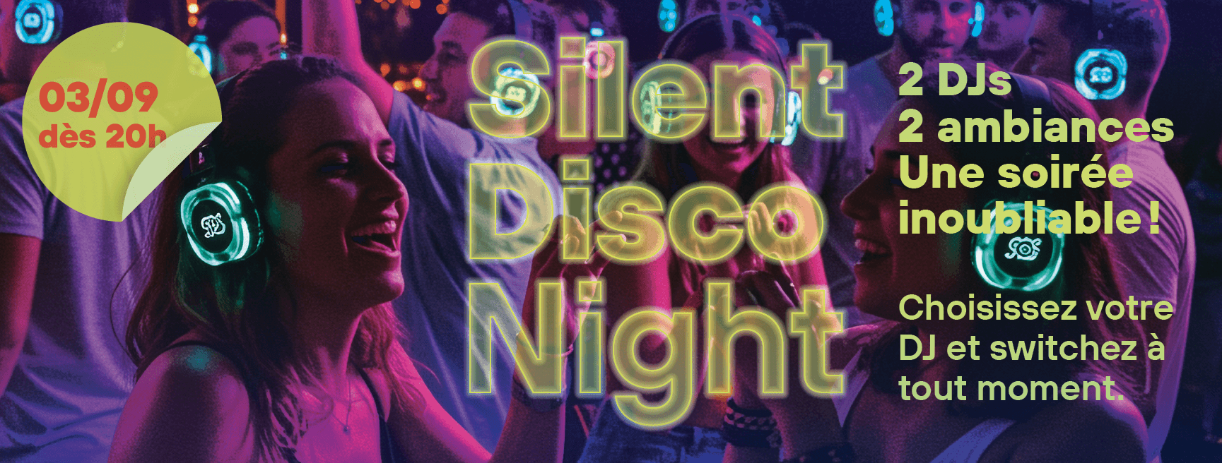 Silent Disco Night @SPARKOH!
