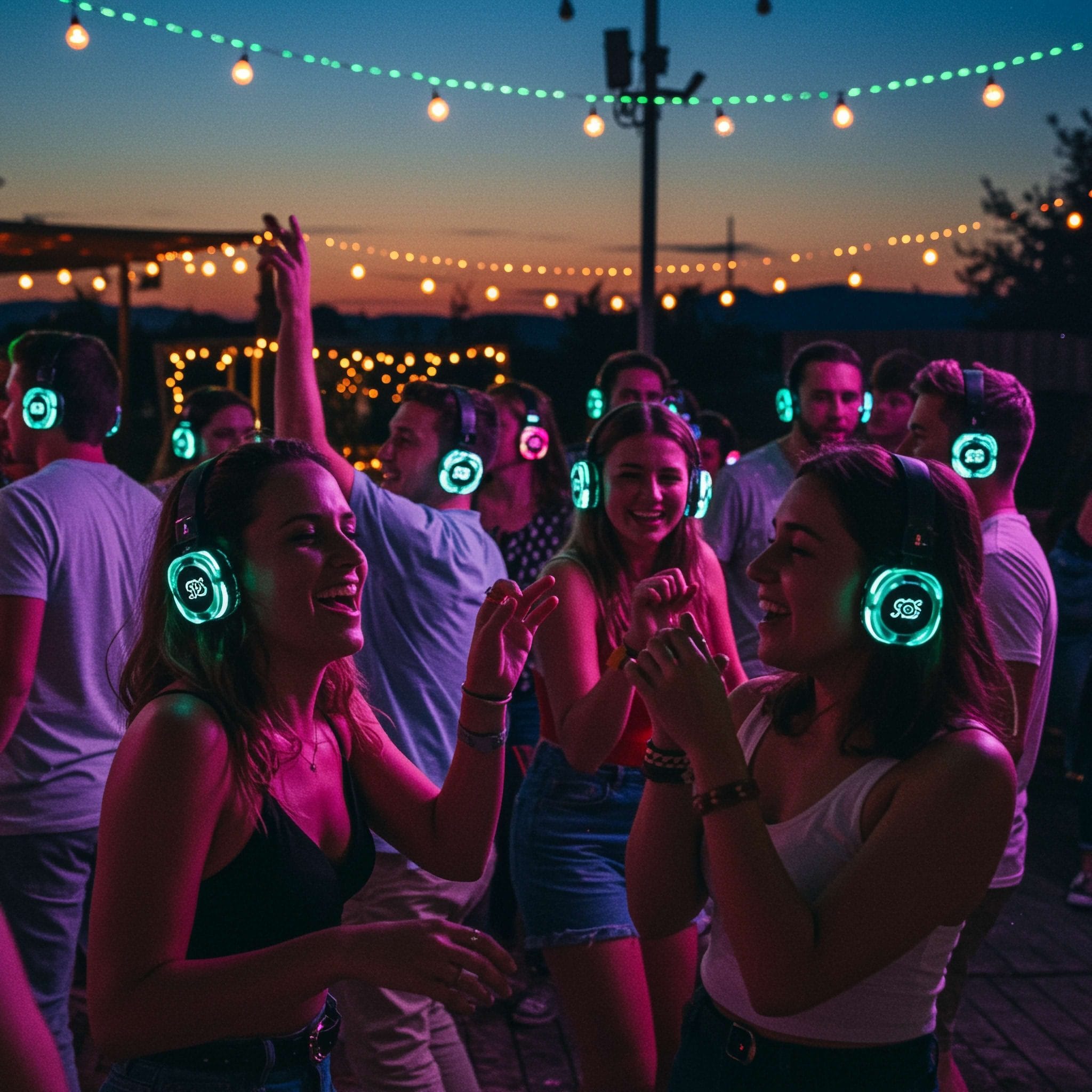 Photo Silent Disco Night